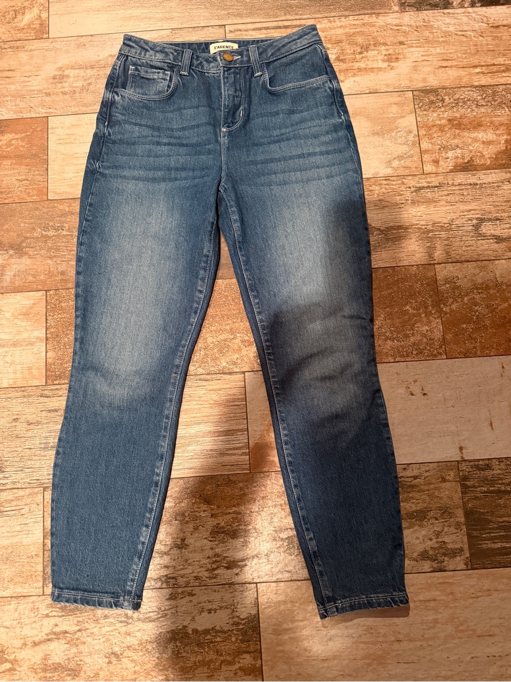 L’AGENCE Margot High Rise Skinny Jeans 25 Baja